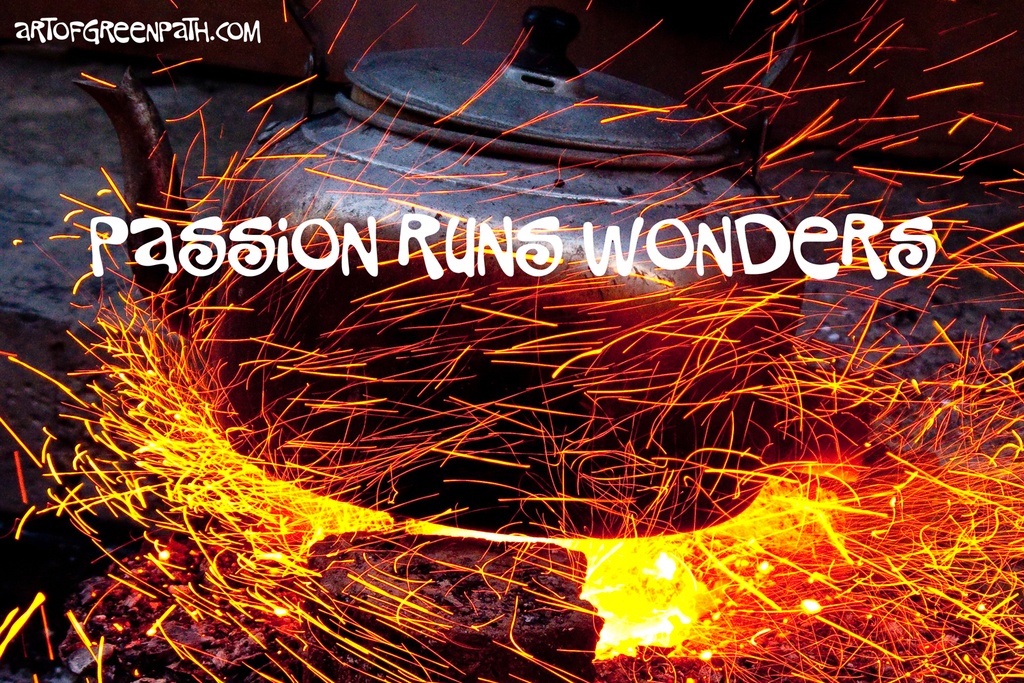 Art Of Green Path - PASSION RUNS WONDERS