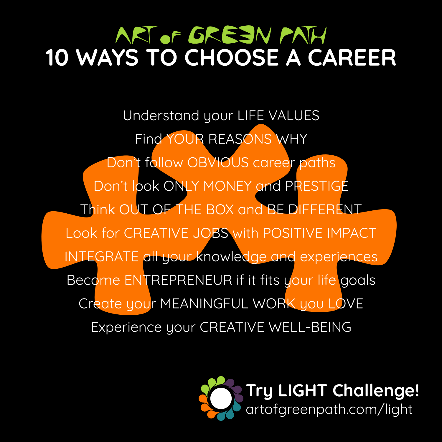Art Of Green Path - Career Change - How To Choose A Career