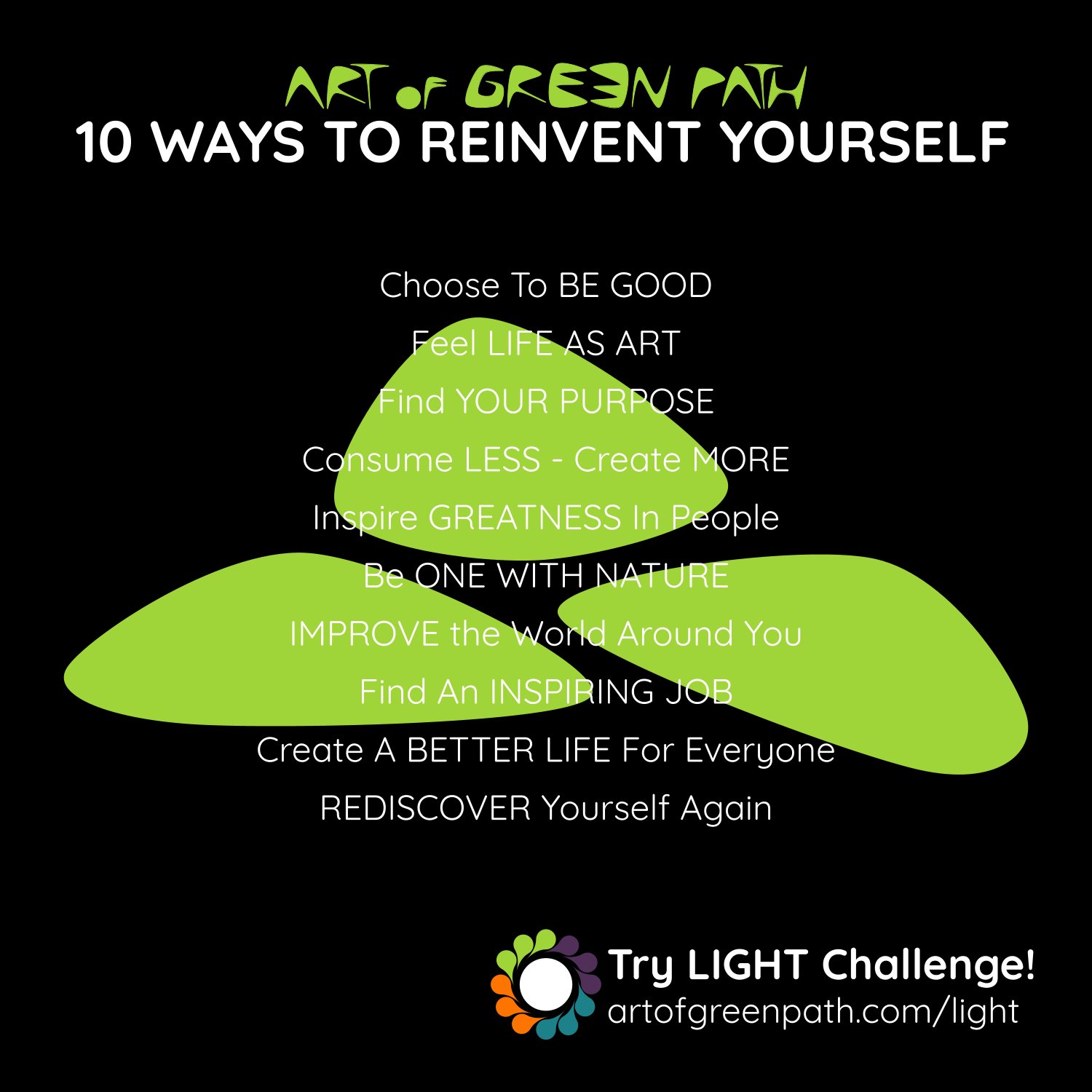 How To Reinvent Yourself - Your Life Change Guide - Art Of Green Path