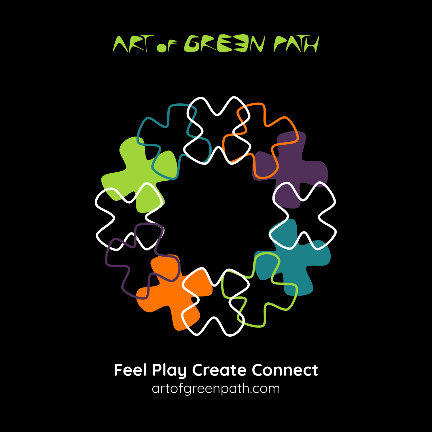 Art Of Green Path - Feel Play Create Connect