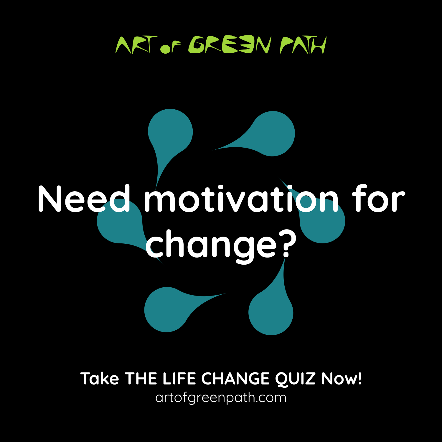 The Life Change Quiz 02 Need motivation for change - Art Of Green Path