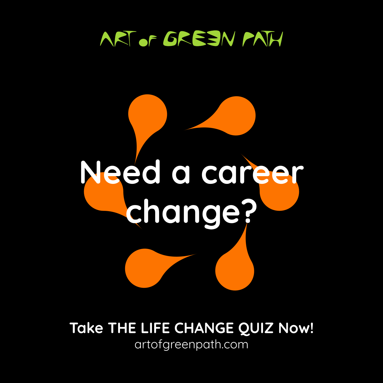 The Life Change Quiz 07 Need a career change - Art Of Green Path