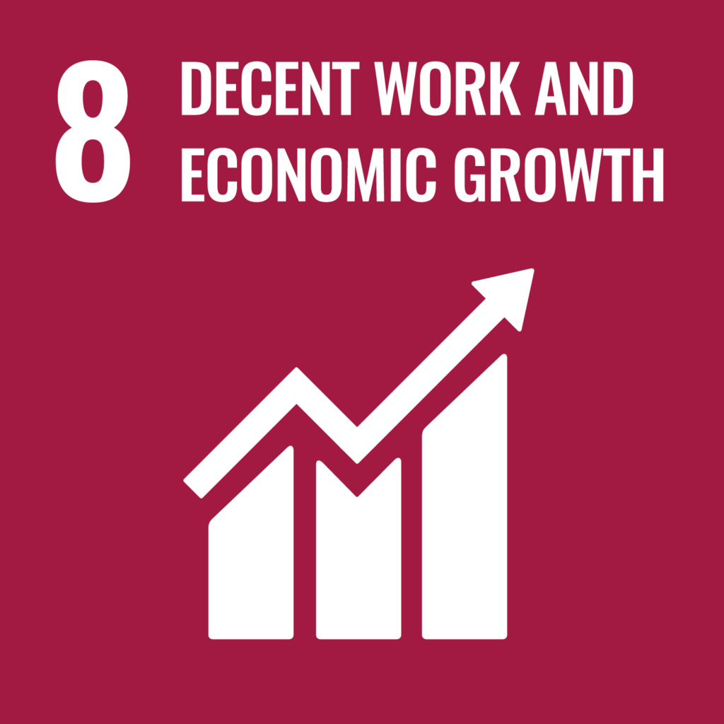 SDG Goal 8 - Promote sustained, inclusive and sustainable economic growth, full and productive employment and decent work for all