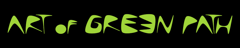 Art Of Green Path by Roman Kos